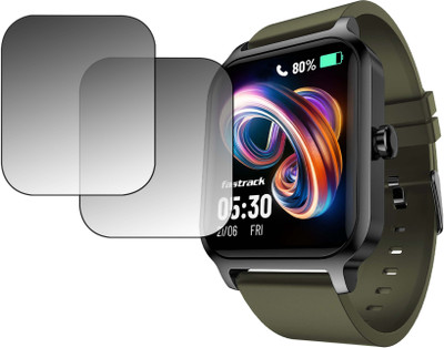 TWUAOP Screen Guard for FASTRACK REVOLTT FS1(Pack of 2)