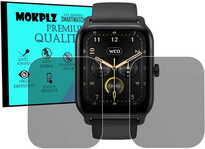 MOKPLZ Screen Guard for FASTRACK REFLEX NITRO SMARTWATCH(Pack of 2)