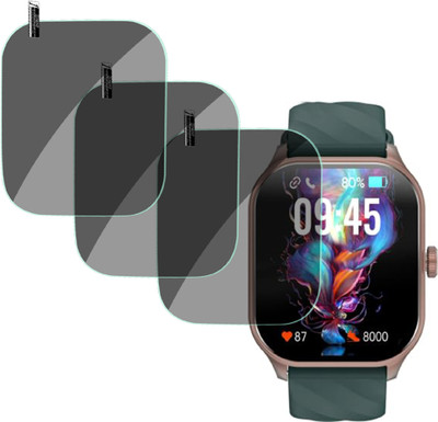 XAZE Screen Guard for Fastrack Revoltt FS1 Pro Smartwatch(Pack of 3)