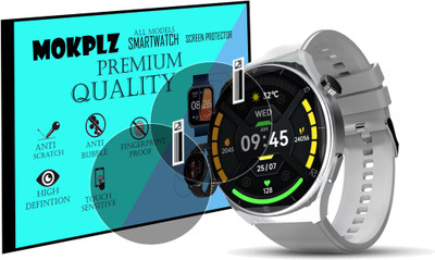 MOKPLZ Screen Guard for BEATXP VEGA X SMARTWATCH(Pack of 2)