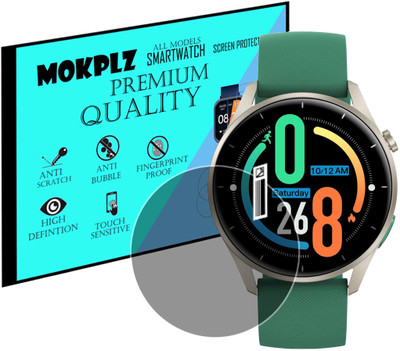 MOKPLZ Screen Guard for NOISE NOISEFIT CREW SMARTWATCH(Pack of 1)