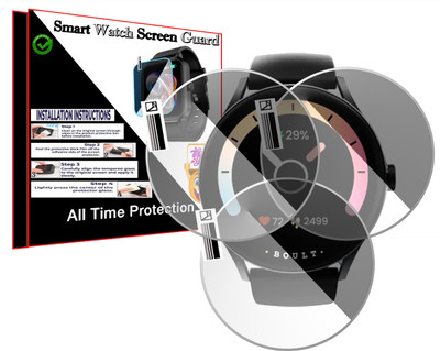 EZGER Screen Guard for Boult Rover Pro Smartwatch(Pack of 3)