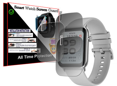 EZGER Screen Guard for Fire-Boltt Ninja Fit Smartwatch(Pack of 3)