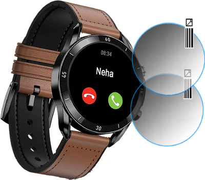 EJZATI Screen Guard for FIRE BOLTT ALMIGHTY SMARTWATCH(Pack of 2)