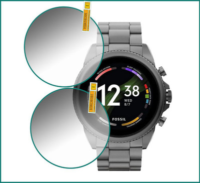 HIDEOUS Screen Guard for Fossil Gen 6(Pack of 2)