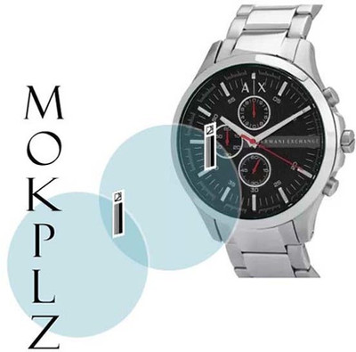 MOKPLZ Screen Guard for AX2163 ANLOG WATCH(Pack of 2)