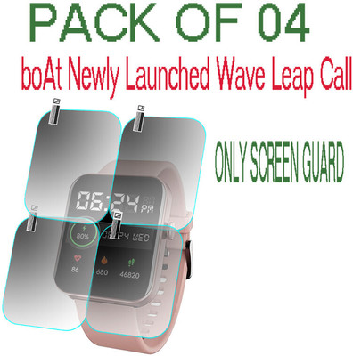 daffin Screen Guard for boAt Wave Leap Call(Pack of 4)