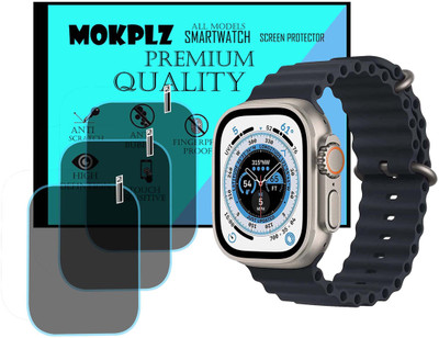 MOKPLZ Screen Guard for APPLE WATCH ULTRA 2 SMARTWATCH(Pack of 3)