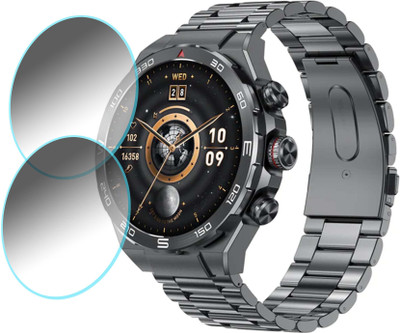 TWUAOP Screen Guard for GIZMORE IKON LUXE SMARTWATCH(Pack of 2)