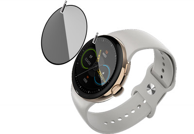 EZGER Screen Guard for Fire-Boltt Rock Smartwatch(Pack of 2)
