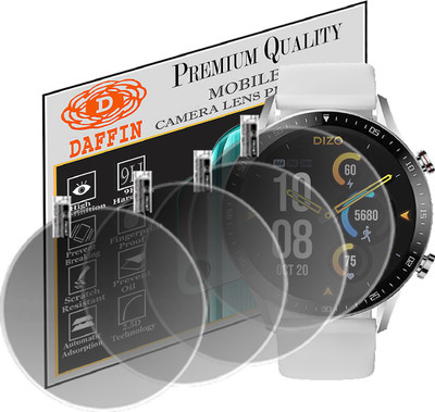 daffin Screen Guard for Dizo Watch R Talk smartwatch(Pack of 4)