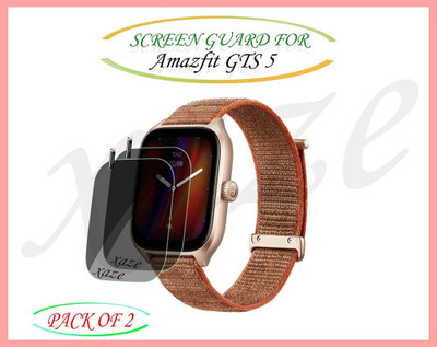 XAZE Screen Guard for Amazfit GTS 5 Smartwatch(Pack of 2)