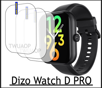 TWUAOP Screen Guard for DIZO WATCH D PRO(Pack of 3)
