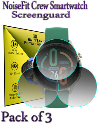 HIDEOUS Screen Guard for Noise NoiseFit Crew(Pack of 3)