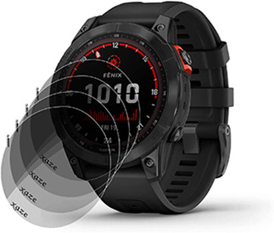 XAZE Screen Guard for Garmin Fenix 7 Solar Smartwatch(Pack of 4)