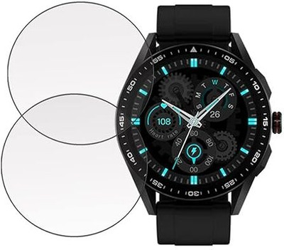 LIGHTWINGS Screen Guard for Screen Guard For Fire Boltt Invincible Plus Smart Watch (1.43) (P-3)(Pack of 2)