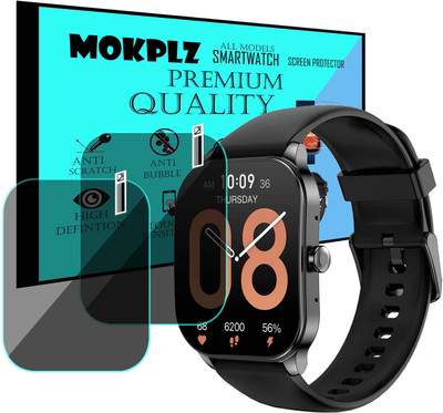 MOKPLZ Screen Guard for AMAZFIT POP 3S SMARTWATCH(Pack of 2)