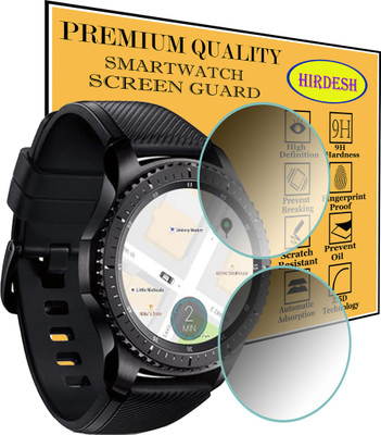 hirdesh Screen Guard for SAMSUNG Gear S3 Frontier(Pack of 2)