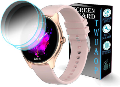 TWUAOP Screen Guard for FIRE BOLTT PHOENIX AMOLED SMARTWATCH(Pack of 3)