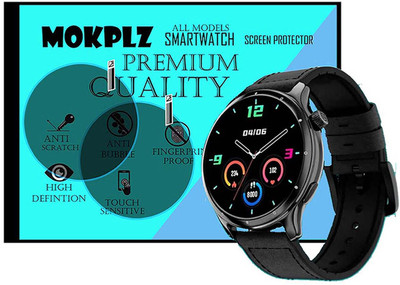 MOKPLZ Screen Guard for NOISE NOISEFIT CREW PRO SMARTWATCH(Pack of 2)
