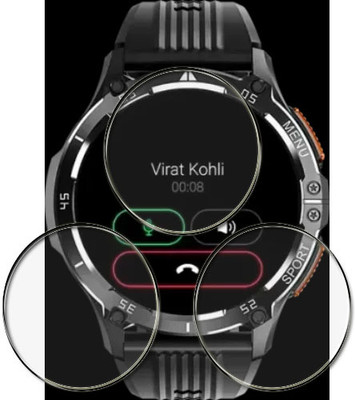 tombik Screen Guard for MM67-NoiseFit Voyage Smartwatch -P-3(Pack of 3)