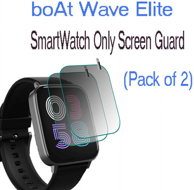 daffin Screen Guard for boAt Wave Elite(Pack of 2)