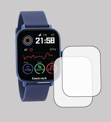 ejzatex Screen Guard for FASTRACK REFLEX VOX 2 SMARTWATCH, SCREEN GUARD(Pack of 2)