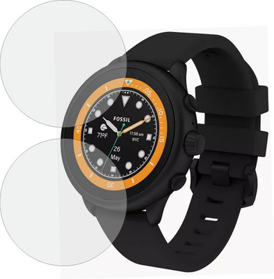 MOBART Edge To Edge Screen Guard for Fossil Gen 6 Wellness Edition(Pack of 2)