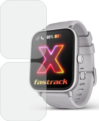 MOBART Edge To Edge Screen Guard for Fastrack Revoltt X(Pack of 2)