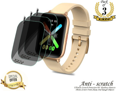 XAZE Screen Guard for AXL Czar Smartwatch(Pack of 3)