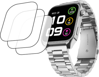 TWUAOP Screen Guard for FIRE BOLTT XELOR SMARTWATCH(Pack of 3)