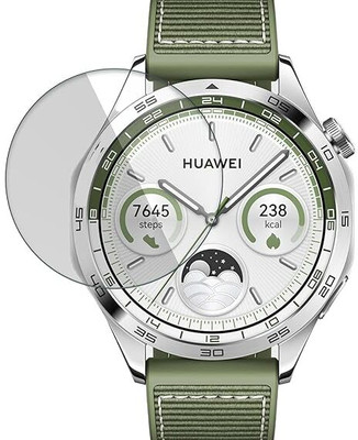 Aaruteck Screen Guard for Huawei Watch GT 4 46mm |Ultrathin 0.33mm 9H anti shock flexible Screen Guard(Pack of 1)