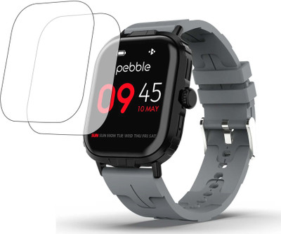 TWROP Screen Guard for PEBBLE NOMAD PRO SMARTWATCH SCREEN GUARD(Pack of 2)