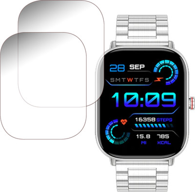 ejzatex Screen Guard for FIRE BOLTT STARLIGHT SMARTWATCH, SCREEN GUARD(Pack of 2)