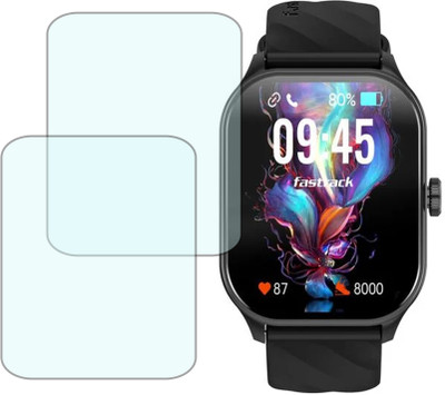 GPTECK Screen Guard for Fastrack Reflex Power Smart Watch Screen Guard(Pack of 2)