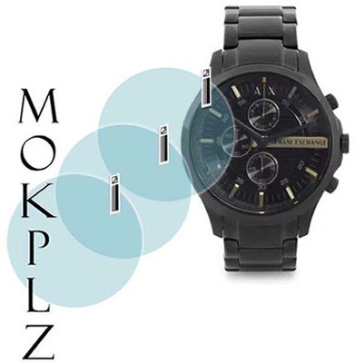 MOKPLZ Screen Guard for AX2164 ANALOG WATCH(Pack of 3)