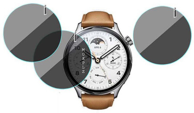 MOKPLZ Screen Guard for XIAOMI WATCH S1 PRO(Pack of 3)