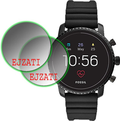 EJZATI Screen Guard for FOSSIL Q EXPLORIST HR GEN 4 SMARTWATCH(Pack of 2)