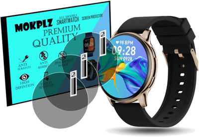 MOKPLZ Screen Guard for PEBBLE COSMOS LUXE 2.0 SMARTWATCH(Pack of 3)