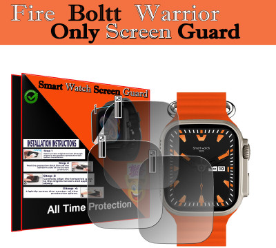 daffin Screen Guard for Fire-Boltt Warrior(Pack of 3)