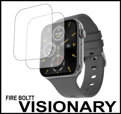 TWUAOP Screen Guard for FIRE BOLTT VISIONARY(Pack of 2)