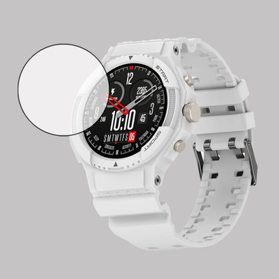 ejzatex Screen Guard for FIRE BOLTT QUEST SMARTWATCH, SCREEN GUARD(Pack of 1)