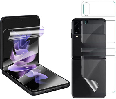 COVER CAPITAL Front and Back Screen Guard for Samsung Galaxy Z Flip 5(Pack of 1)