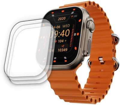LIGHTWINGS Screen Guard for APPLE WATCH ULTRA SCREEN GUARD (P-3)(Pack of 3)