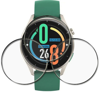 tombik Screen Guard for V30-NoiseFit Crew Smartwatch(Pack of 3)