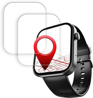 SOMTONE Screen Guard for boAt Storm Call 3 1.83 inch Smartwatch Screen Protector | Anti-Scratch | Edge to Edge Full Coverage | 9H Hardness | Screen Guard(Pack of 2)