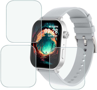MOKPLZ Screen Guard for BEATXP UNBOUND PRO SMARTWATCH(Pack of 3)