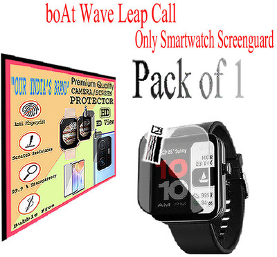 HIDEOUS Screen Guard for boAt Wave Leap Call(Pack of 1)