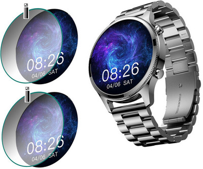 HIDEOUS Screen Guard for NOISEFIT HALO PLUS(Pack of 2)