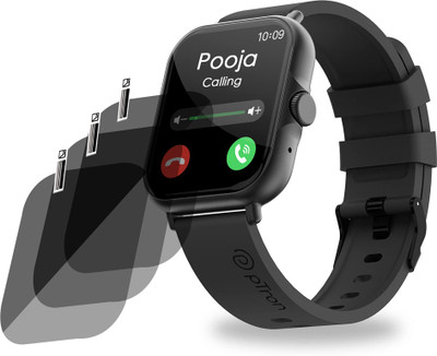 TXGO Screen Guard for PTron Force X12N 1.85 Smartwatch(Pack of 3)